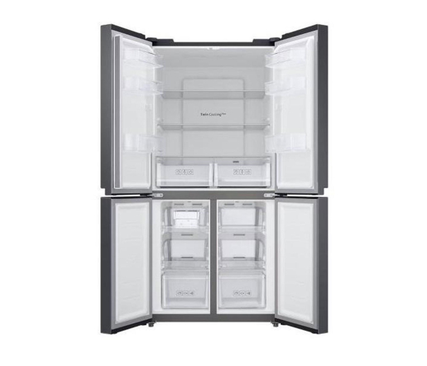 Lodówka Samsung RF48A400EB4 EO Multidoor No Frost 179,3cm Grafitowa Stal Kostkarka Twistowa AI 488L - 1264809 - zdjęcie 3